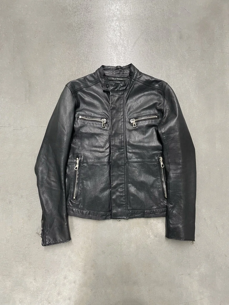 Bark Tannage Sheepskin Leather Jacket