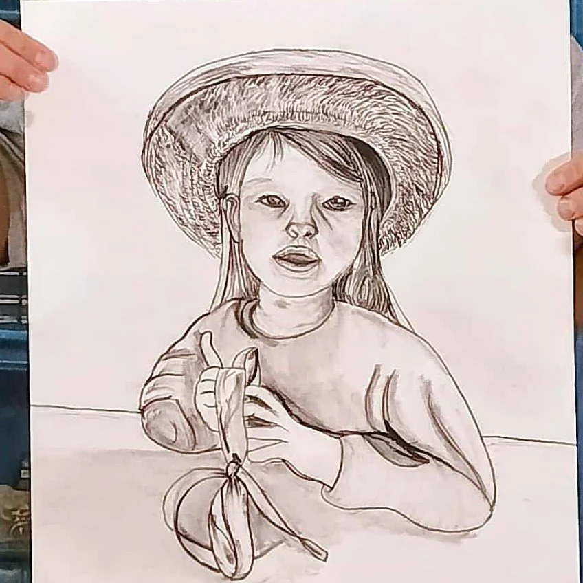 Head Portrait Drawing