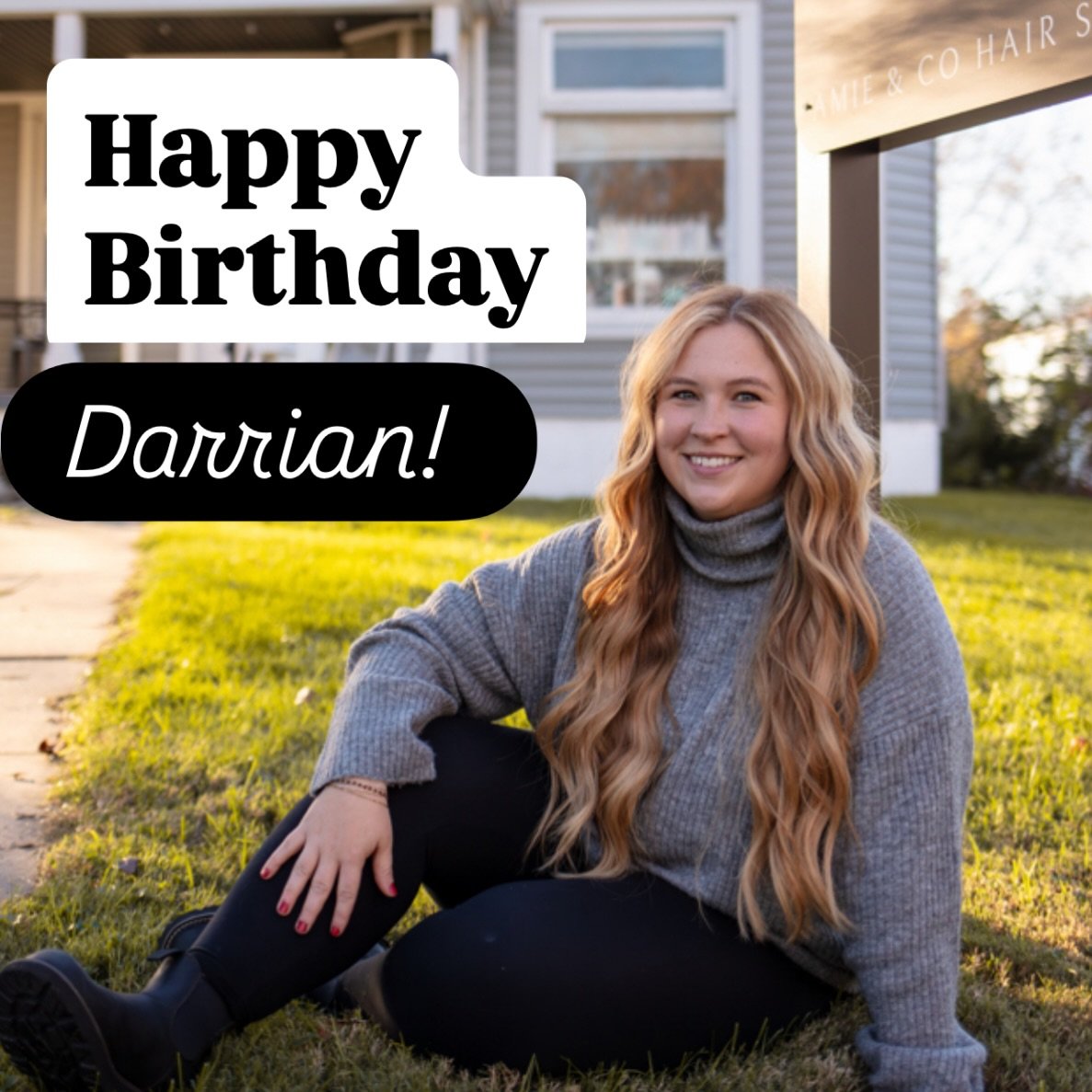HAPPY BIRTHDAY DARRIAN! 🥳🥳🥳

Proof that you can be insanely talented, wildly kind, and still keep us laughing on the daily. We love you more than a perfectly blended extension install 💁🏼&zwj;♀️🤍