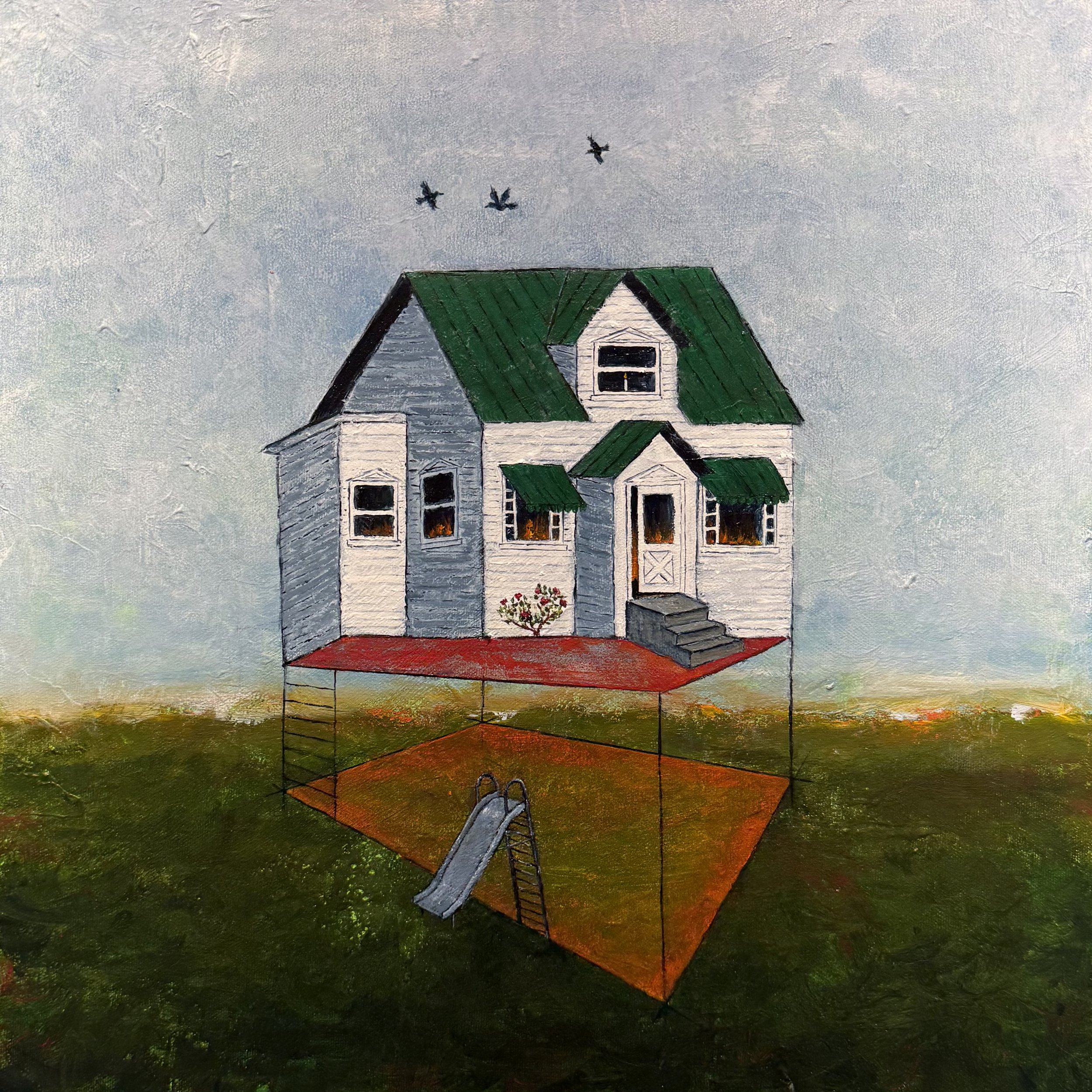 South Franklin, 16" x 16"
