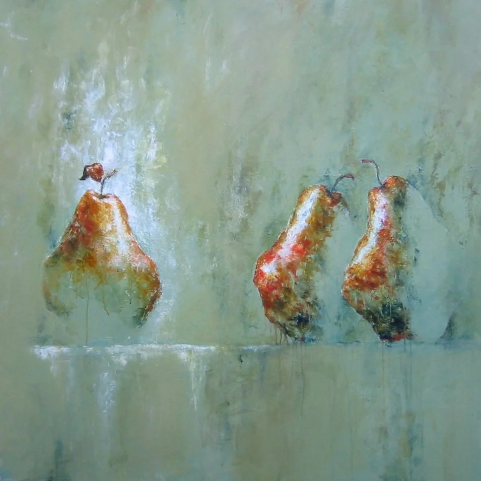 Recounting her blessings, 40" x 40"