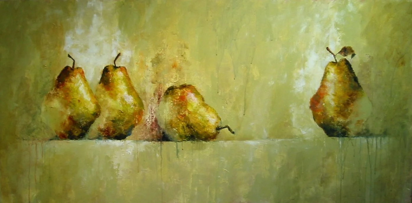 Family Reunion, 20" x 48" (sold)