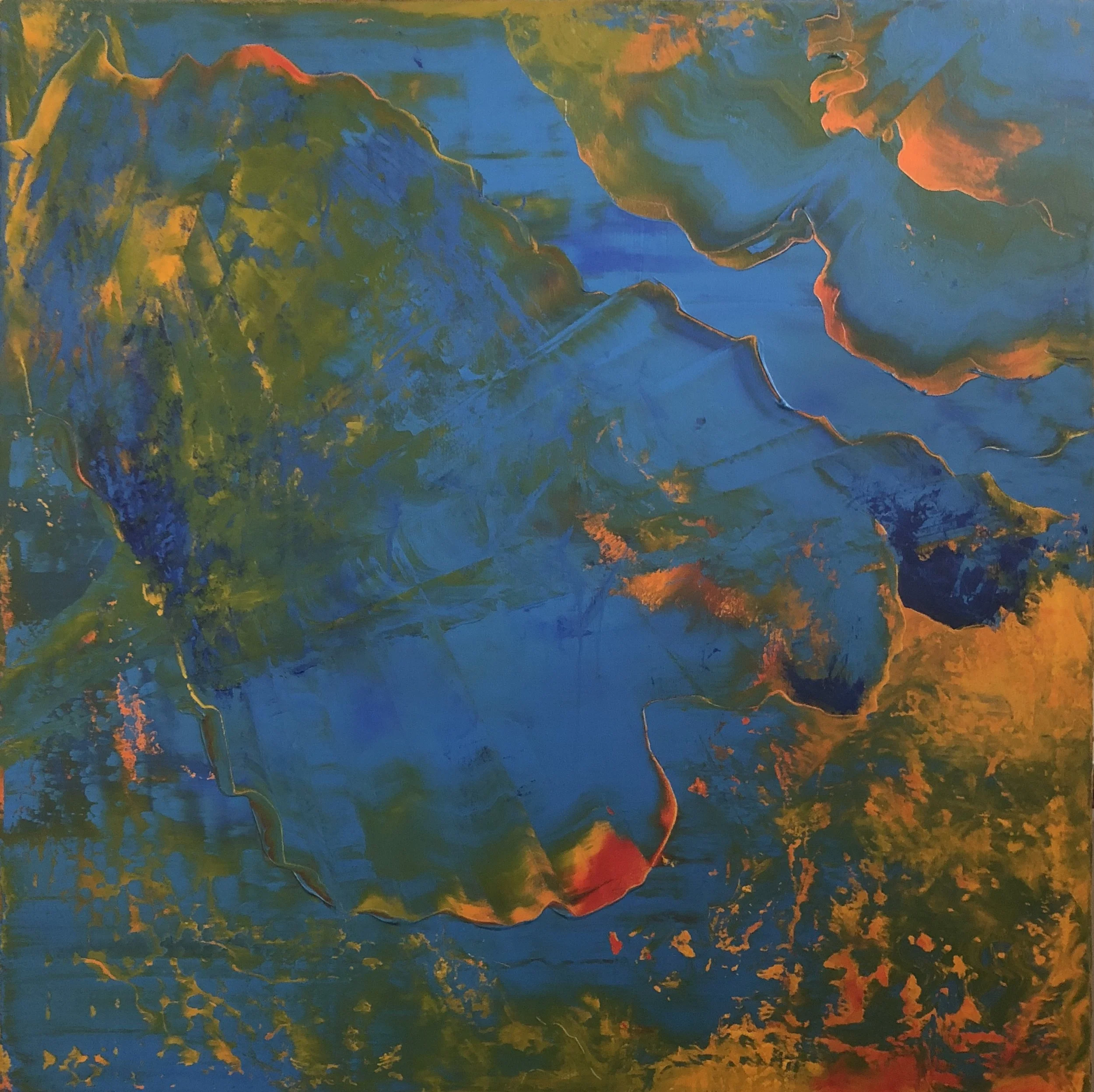 Crescent Lake, 30"x30"