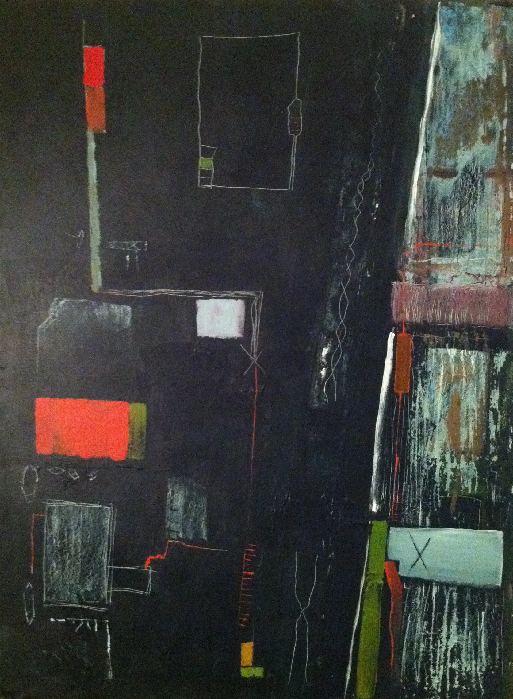 3rd Street, 40" x 30"

