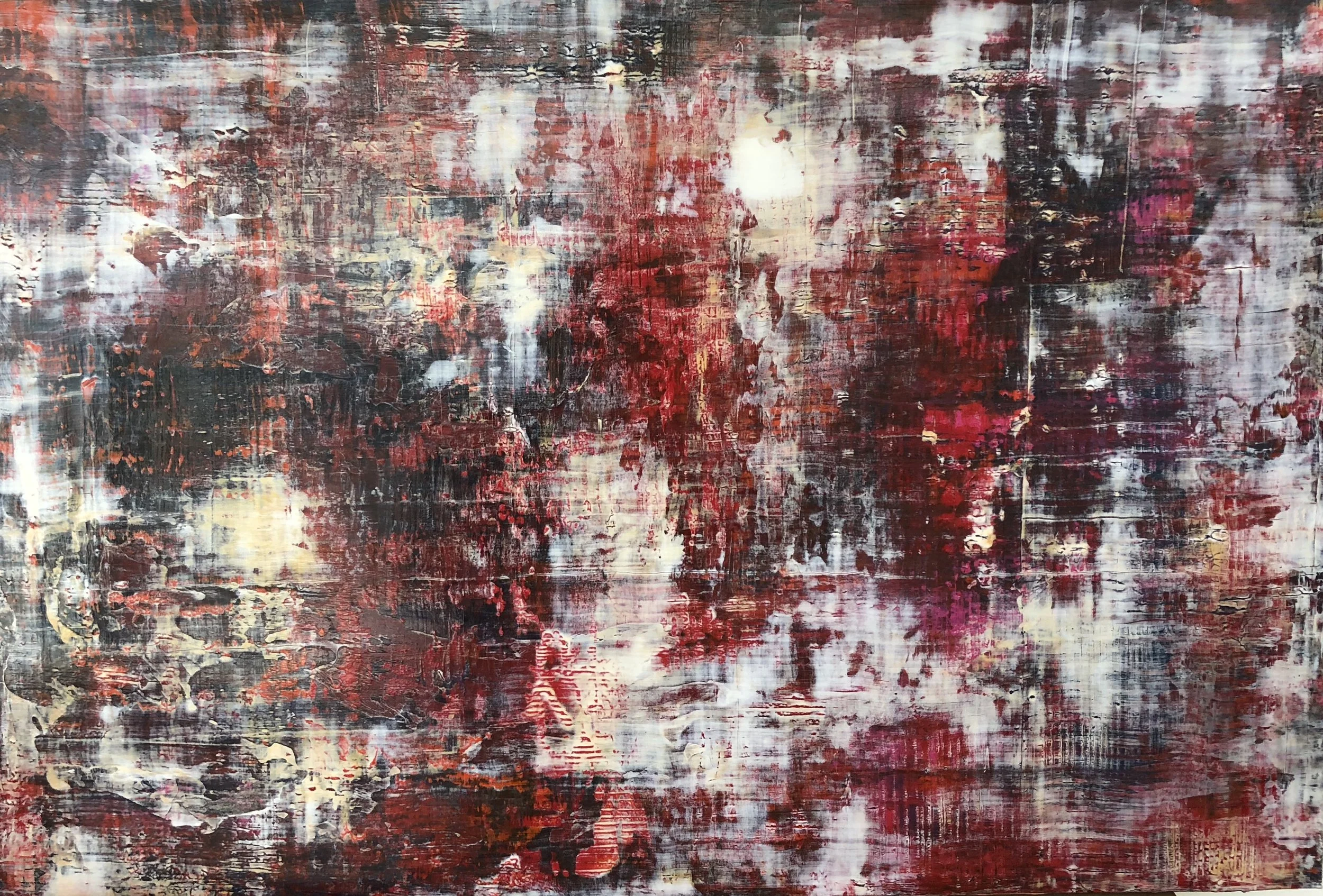 Winter Bloom, 24" x 36"