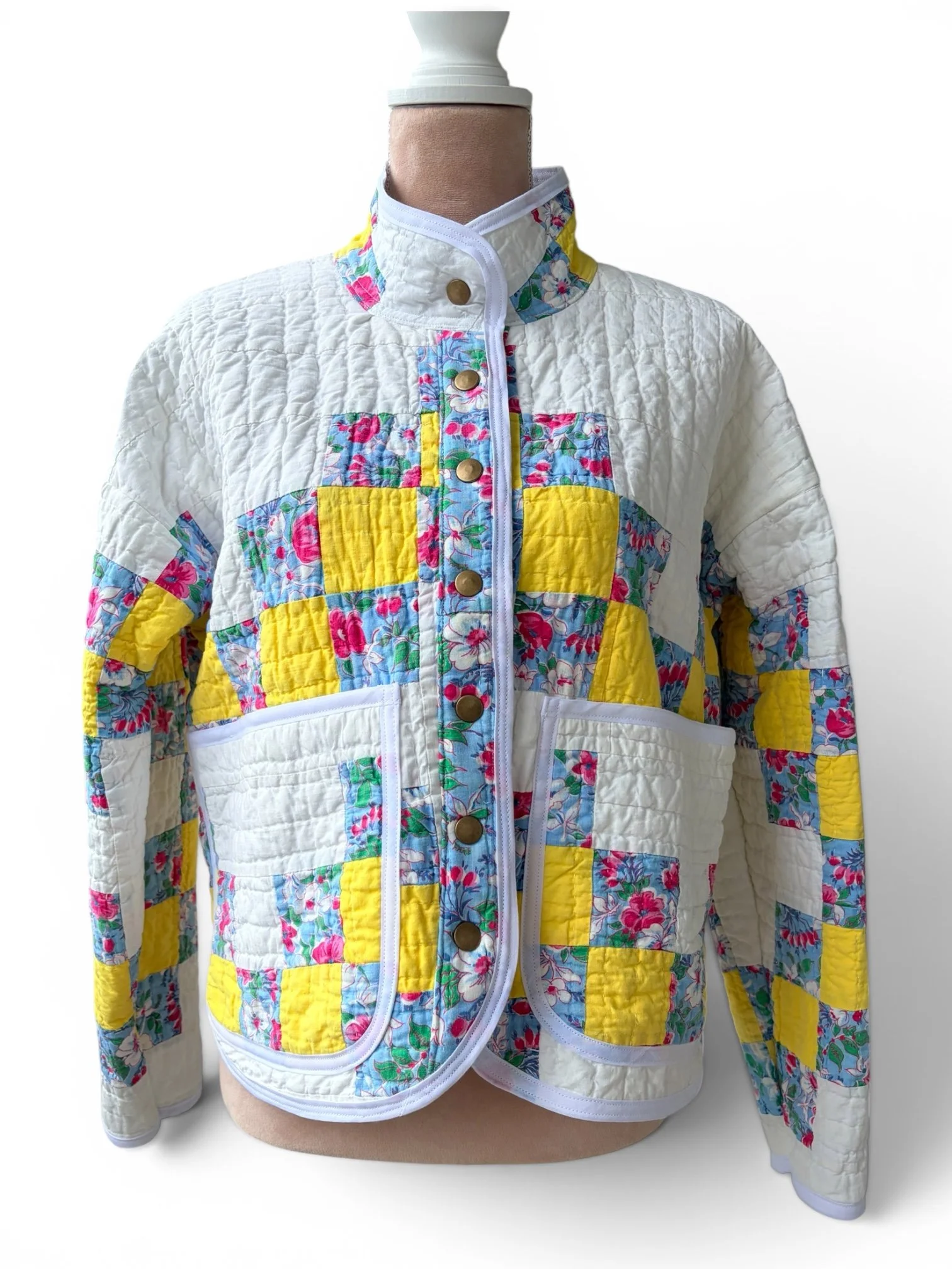 The Wildflower Irish Chain Jacket | Oversized XS-Medium