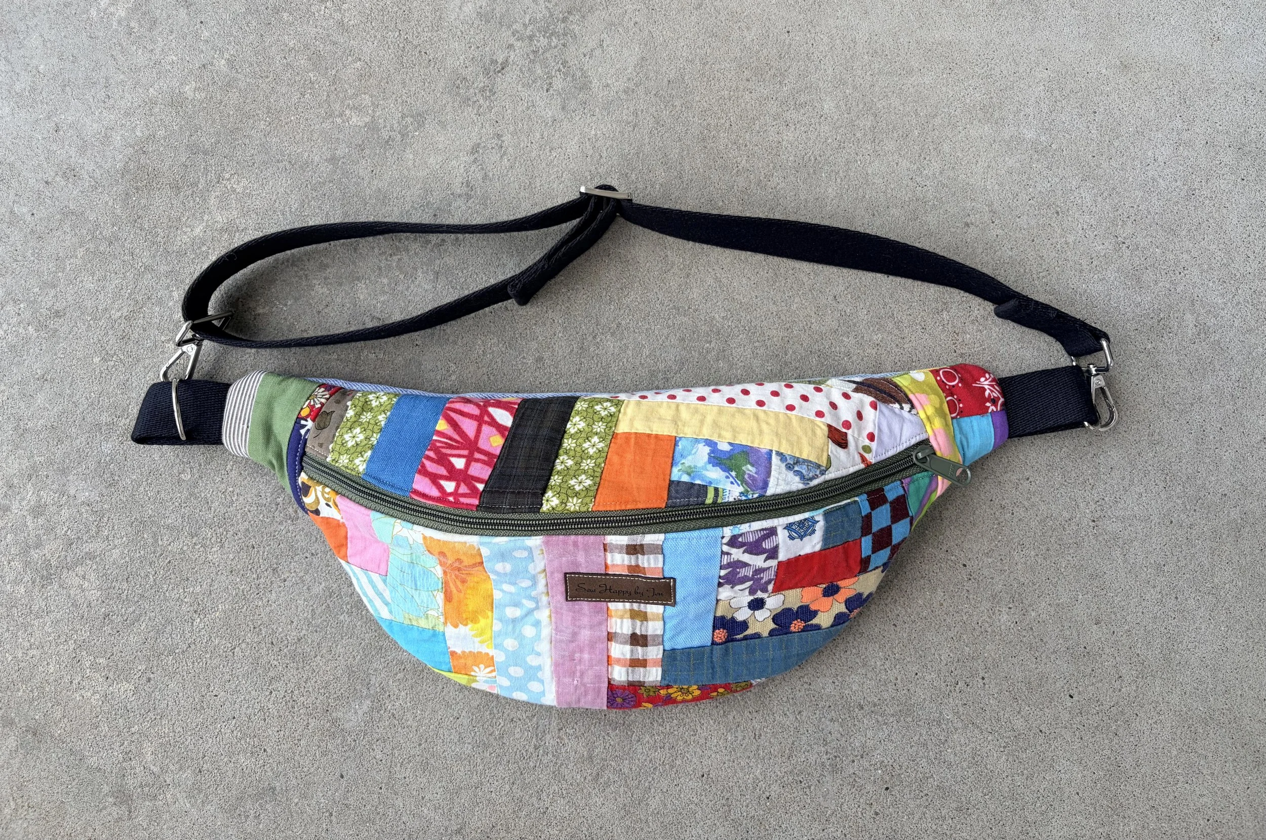 The Story Scrap Quilt Crossbody No. 2