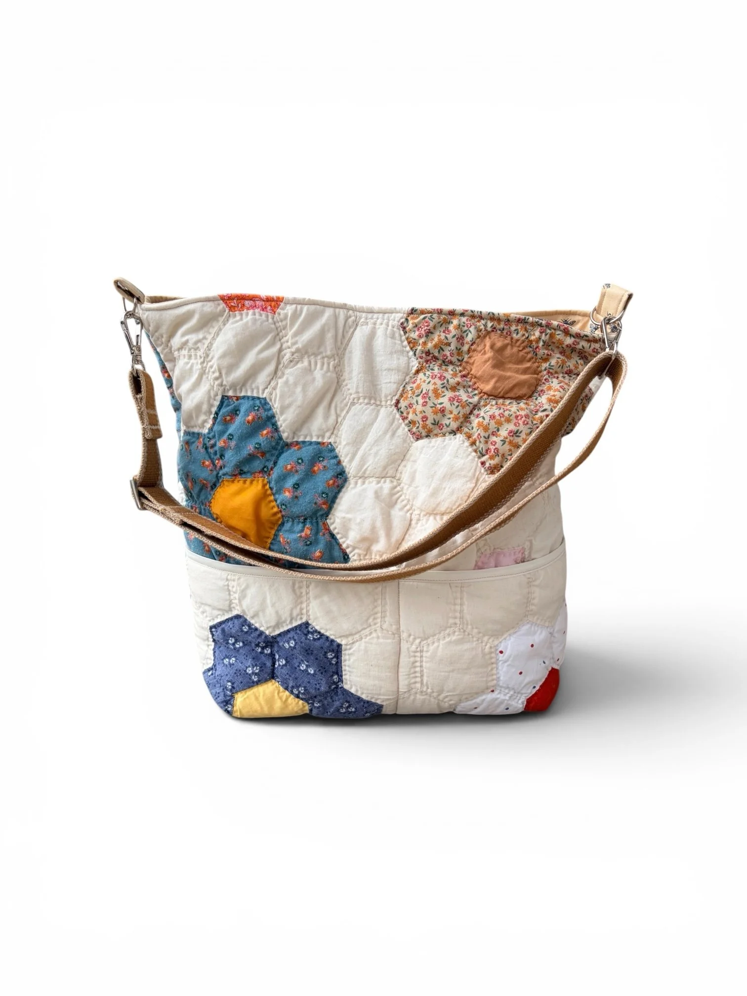 Grandmother's Flower Garden Tote
