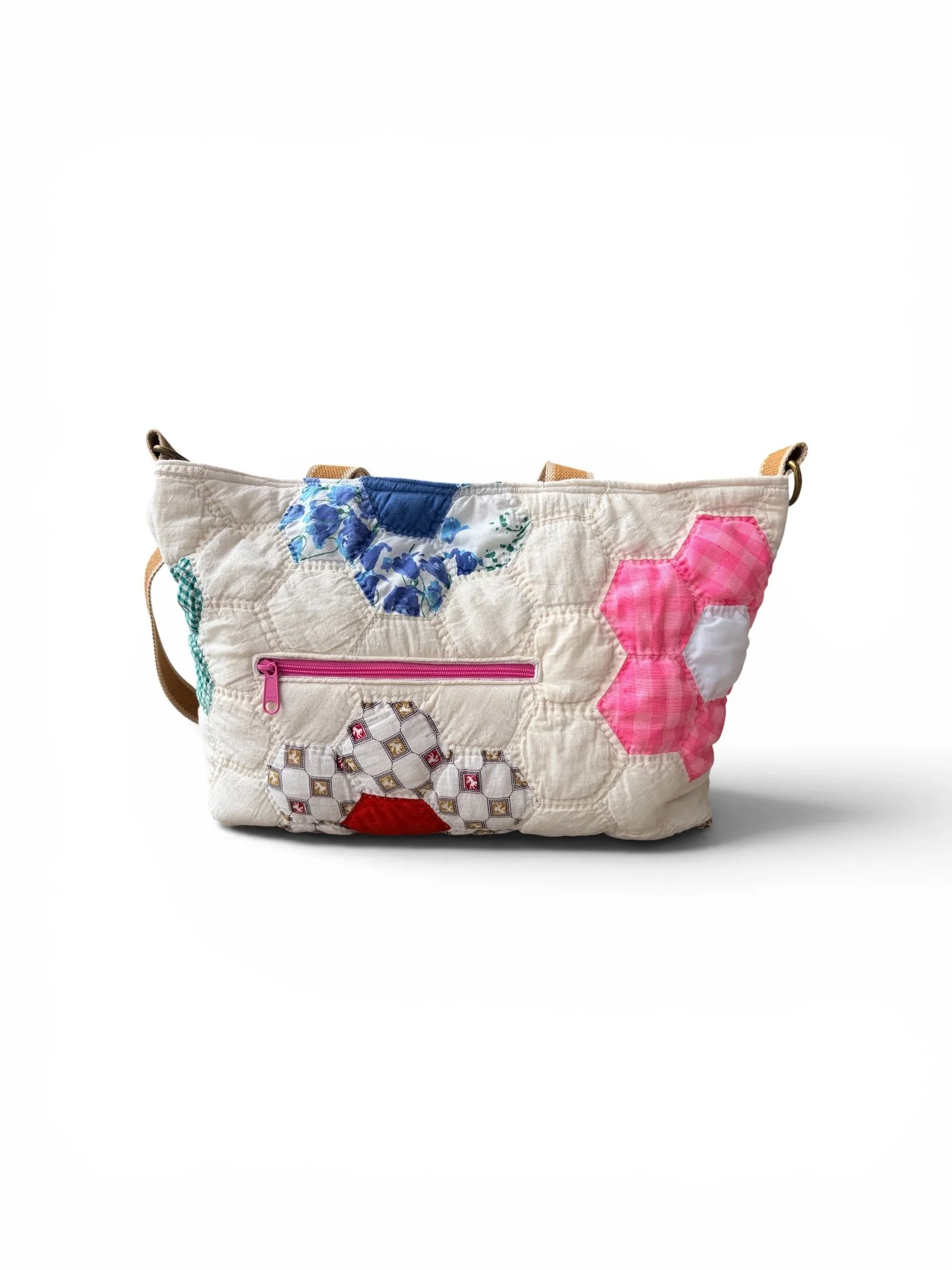 Grandmother's Flower Garden Tote No. 2