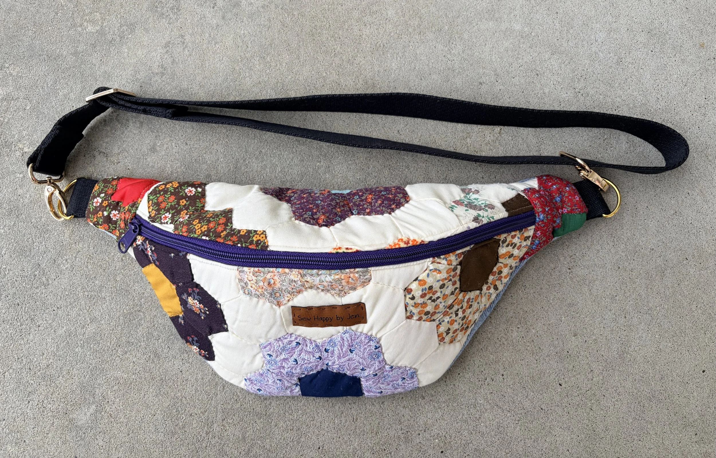 Grandmother's Flower Garden Crossbody