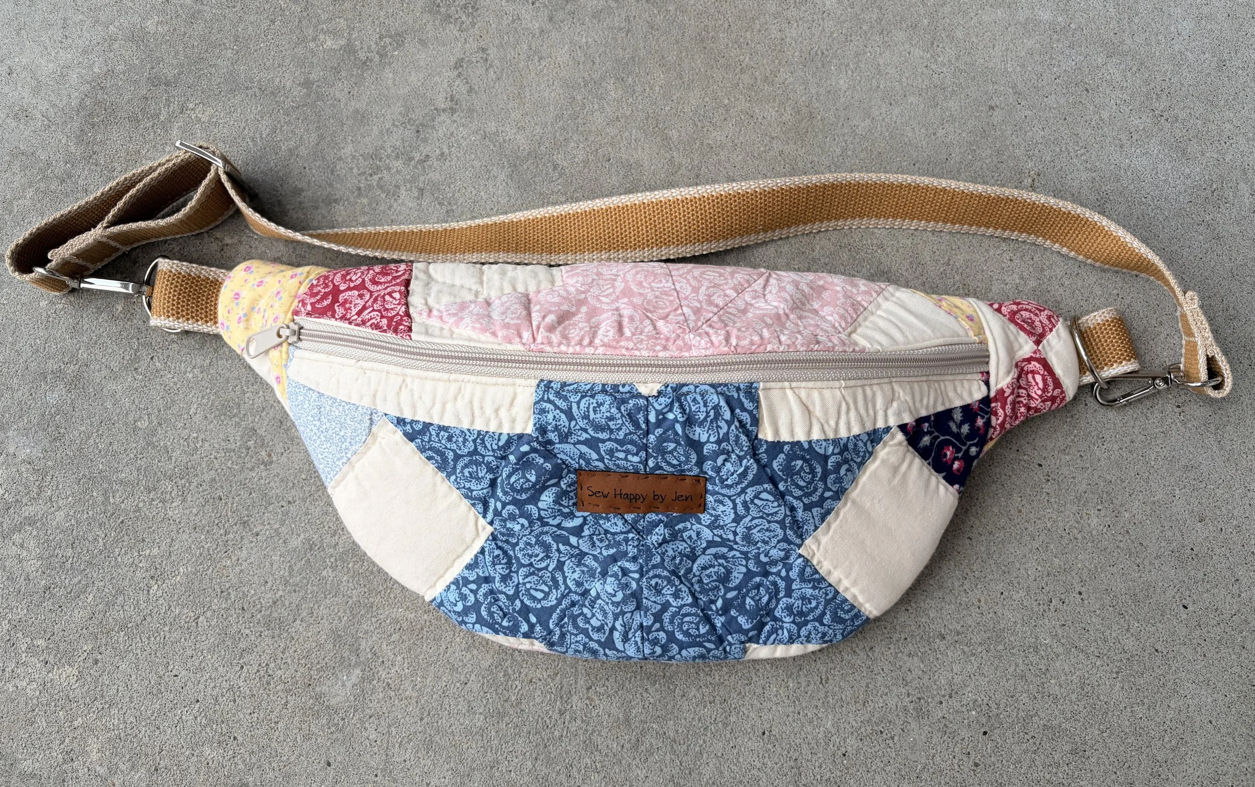 Vintage Star quilt Crossbody