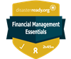 Book titled 'Financial Management Essentials' with yellow and blue cover