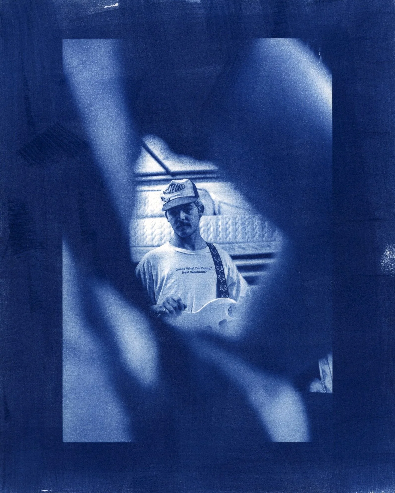 Doc Dirty Laundry cyanotype