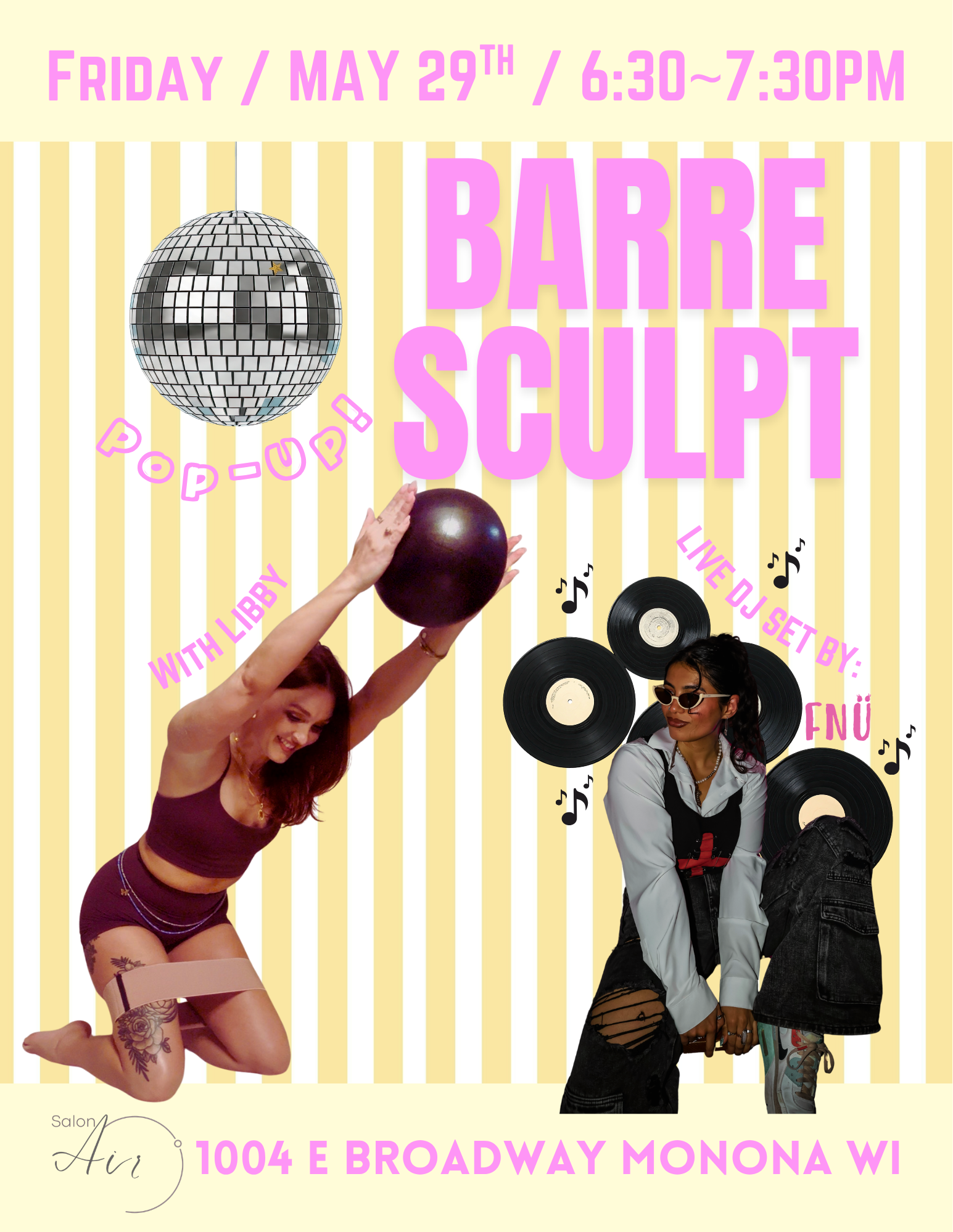 Barre Sculpt Pop-UP (Live DJ!)
