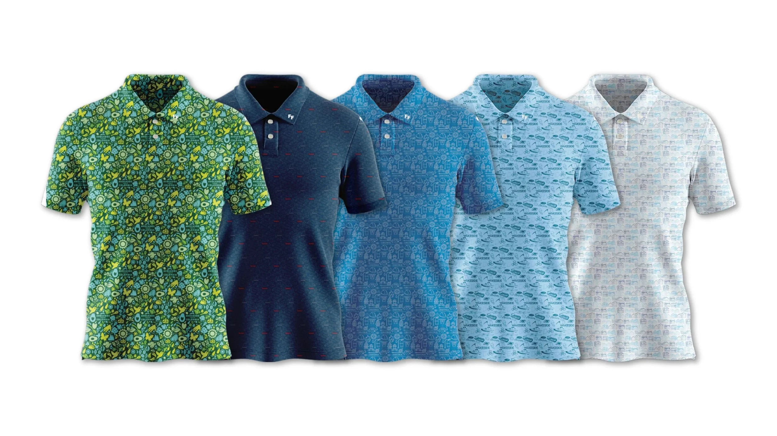 Forged Fabrics Performance Polos