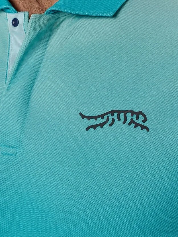 Sun Day Red Gradient Polo