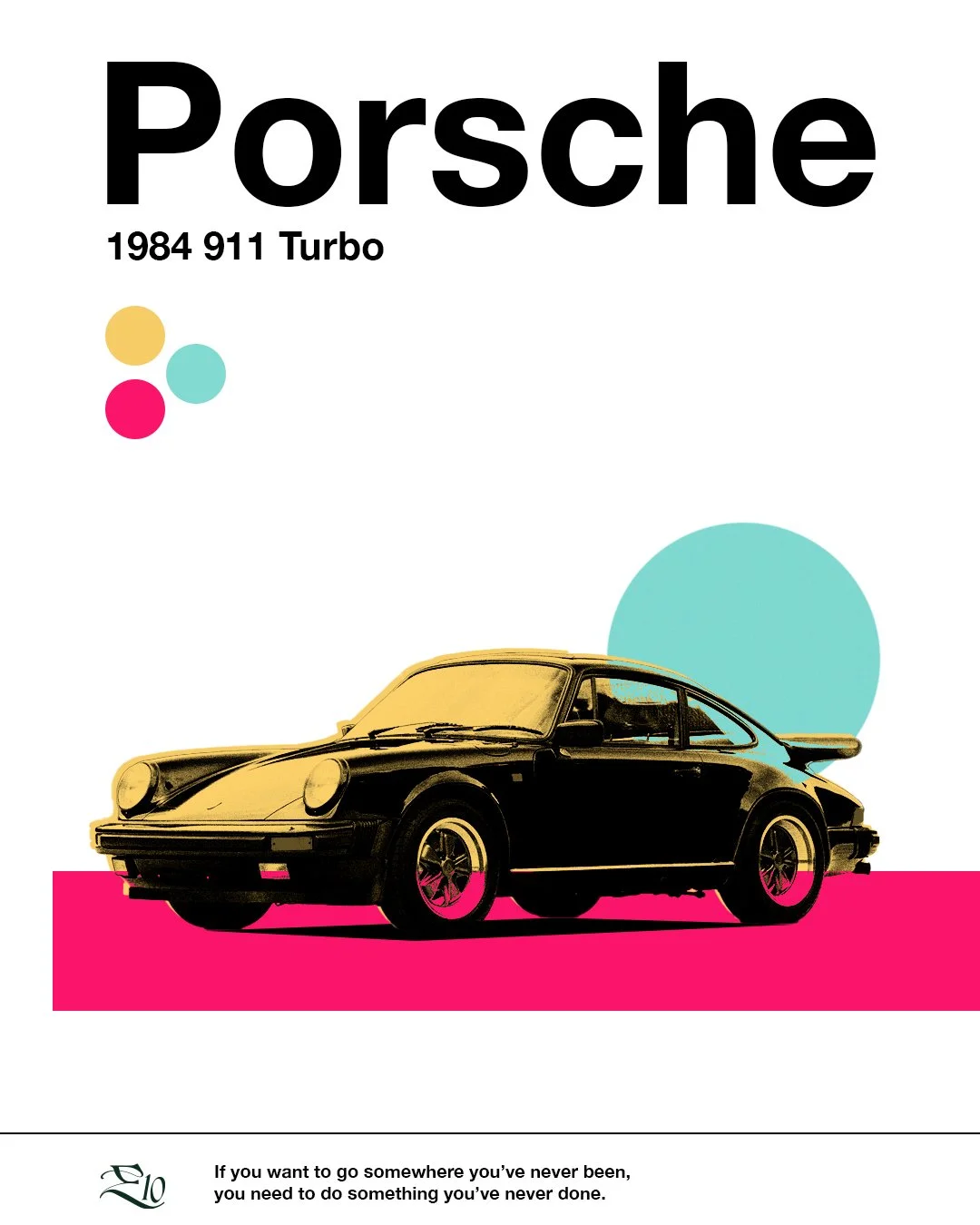 Porsche Poster