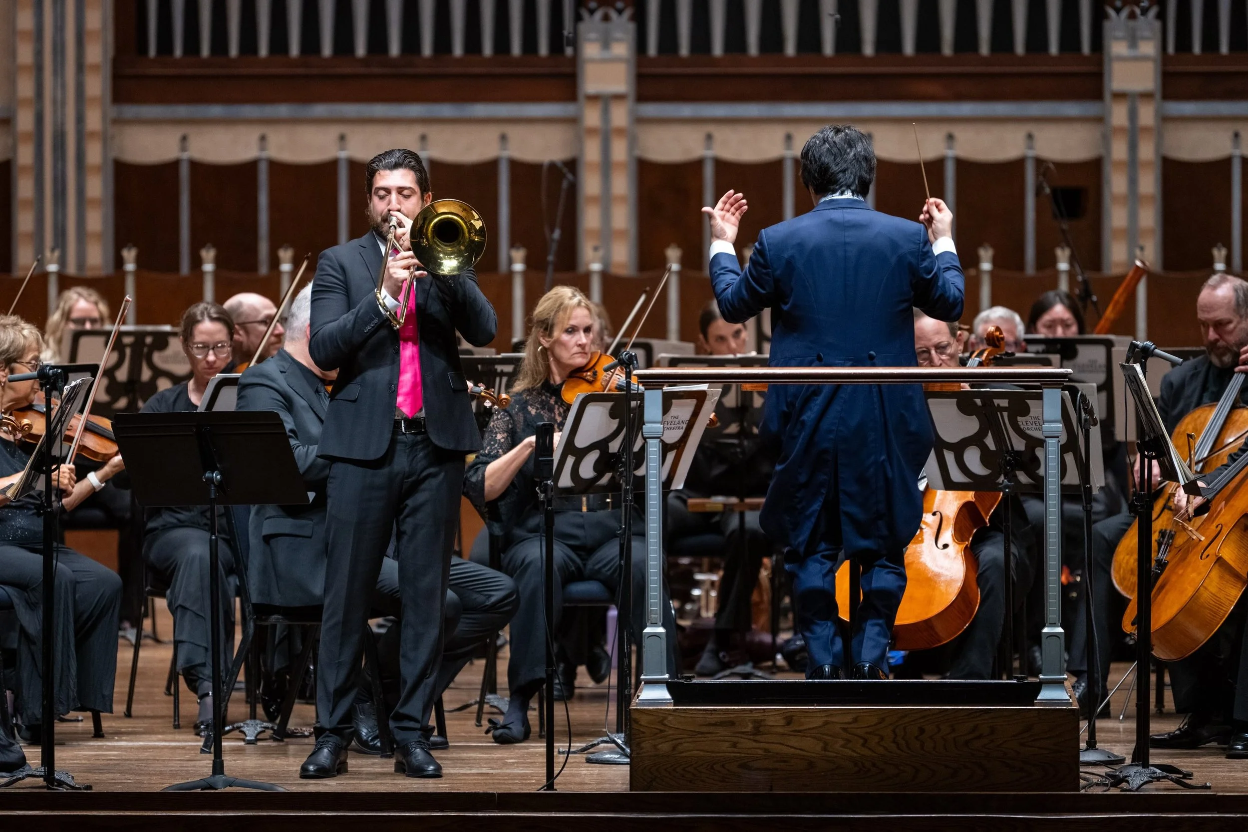 Pure artistry from our very own Mark Kosower and Brian Wendel! 🔥 Their solo performances over the last two weekends reminded us all why this is the best band in the land. So proud to share the stage with you both! 🎶👏👏
#cleveorchmusicians #Clevela