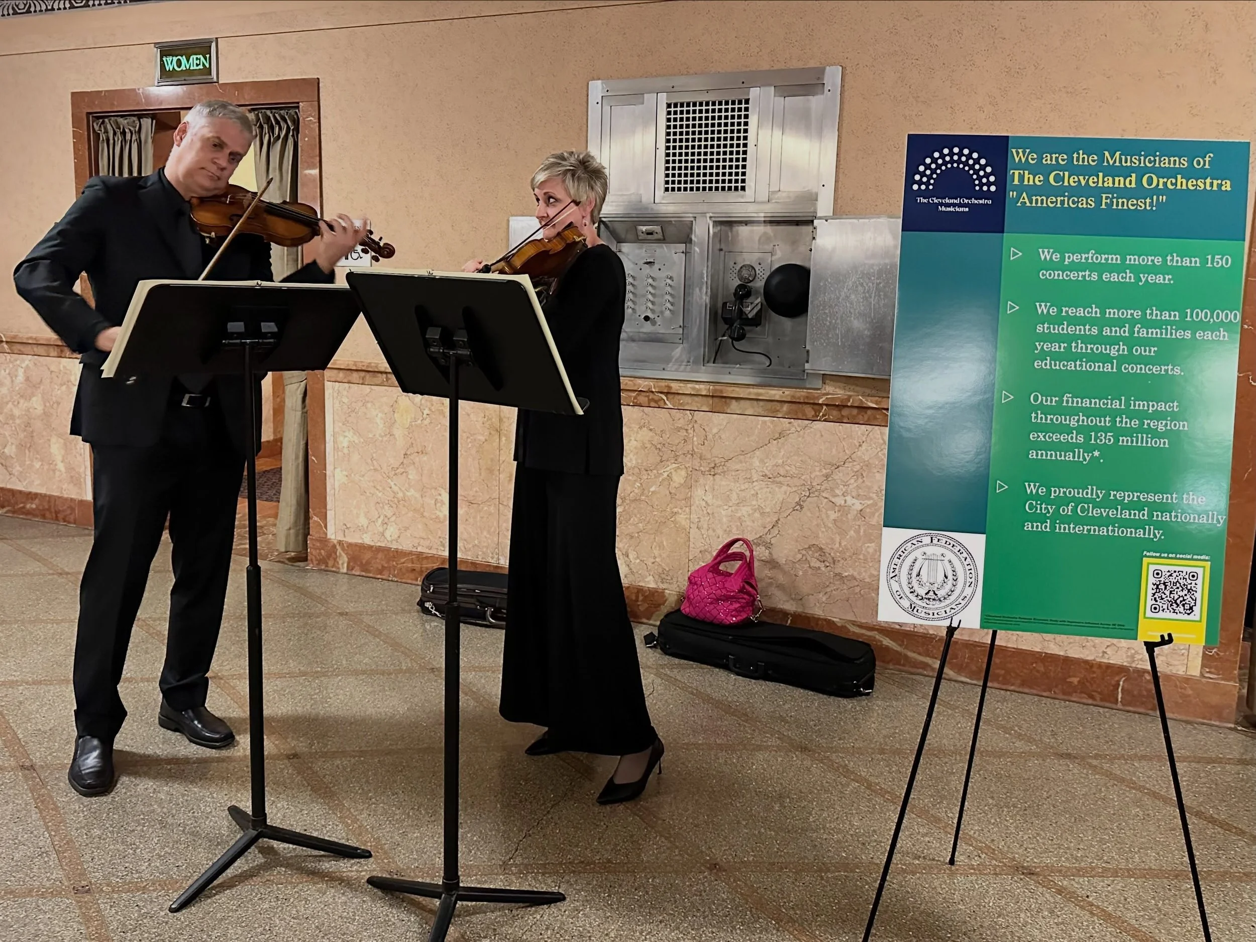 It&rsquo;s hard to believe three years have flown by since we last &ldquo;spoke&rdquo; to you, instruments in hands, during our last contract negotiations.  A huge thank you to Jeanne and Steve Rose, pictured here, for the part you played in 2023.  I