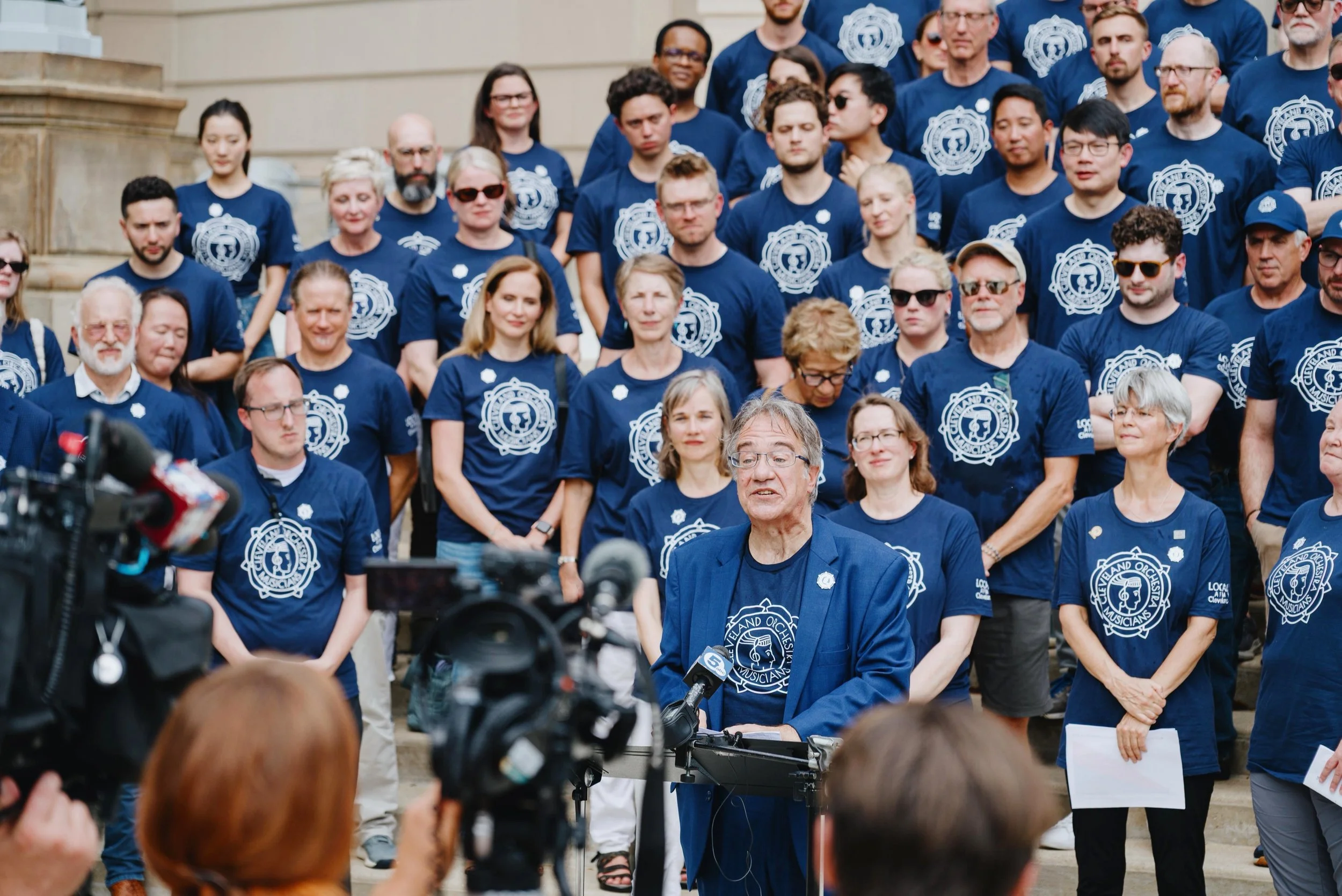 Proud to celebrate #LaborDay! 
The musicians of The Cleveland Orchestra stand united as members of the Cleveland Federation of Musicians (AFM Local 4). 💪🎶
#UnionStrong #AFMLocal4  #CleveOrchMusicians #AFLCIO