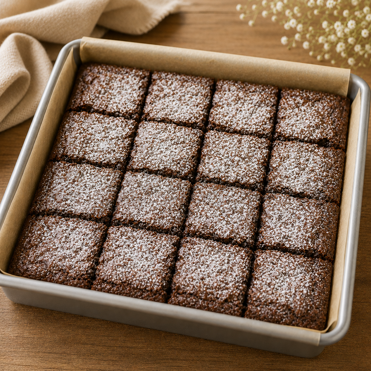 Pan of Brownie Stock Photo.png