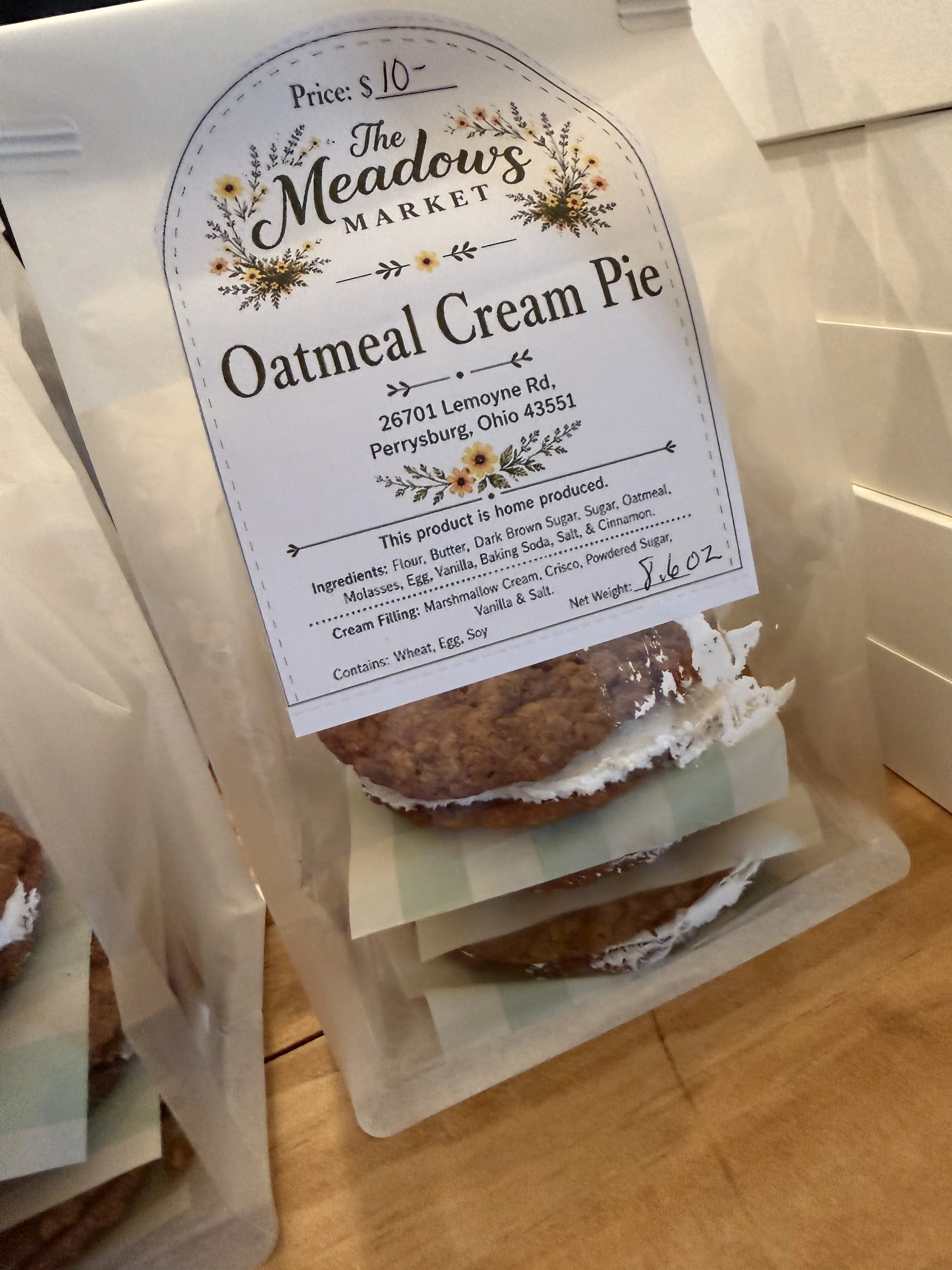 Oatmeal Cream Pie - Box of 12