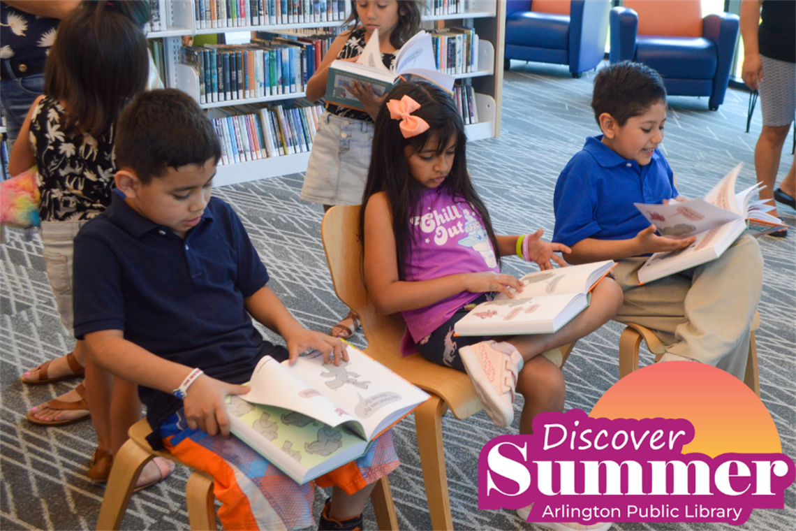 Arlington Public Library Begins Discover Summer