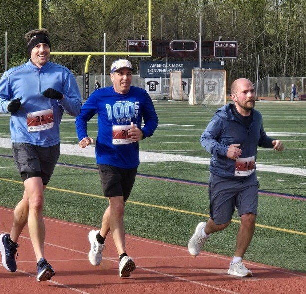 Thank you for showing up yesterday, even in the wind and cooler than expected May temps. Your presence continues to mean so much to those supported by Steps Together. Special thanks to the families who joined us on the track in memory of a loved one 
