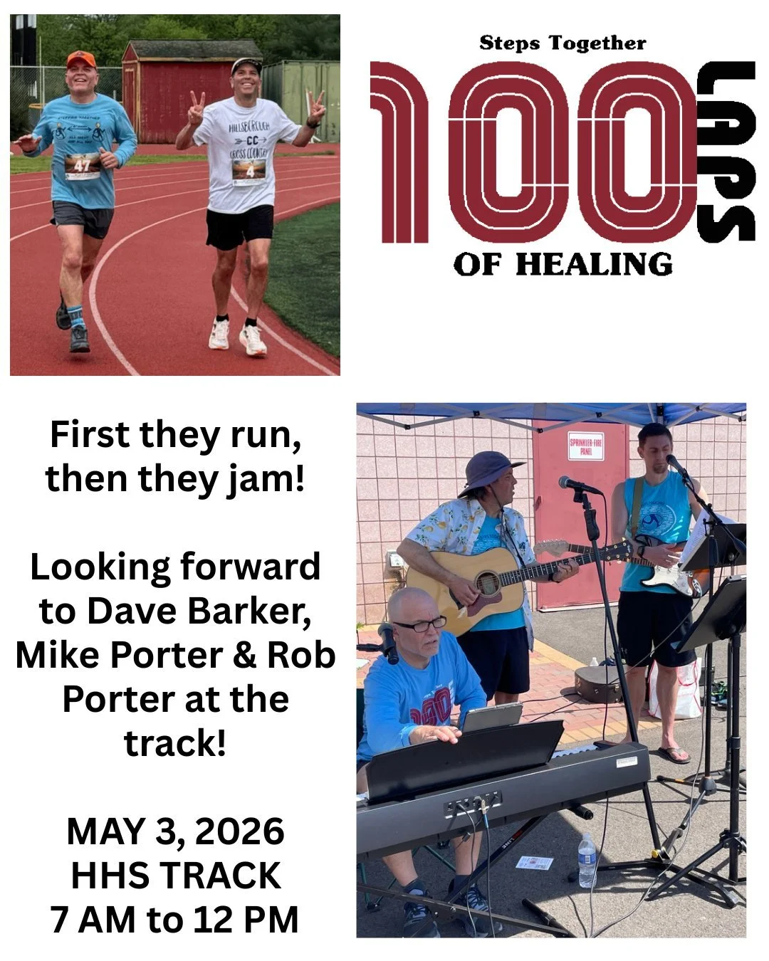Don't miss the most fun and maybe most impactful workout you've had in a long time!

https://runsignup.com/Race/NJ/Hillsborough/100LapsofHealing