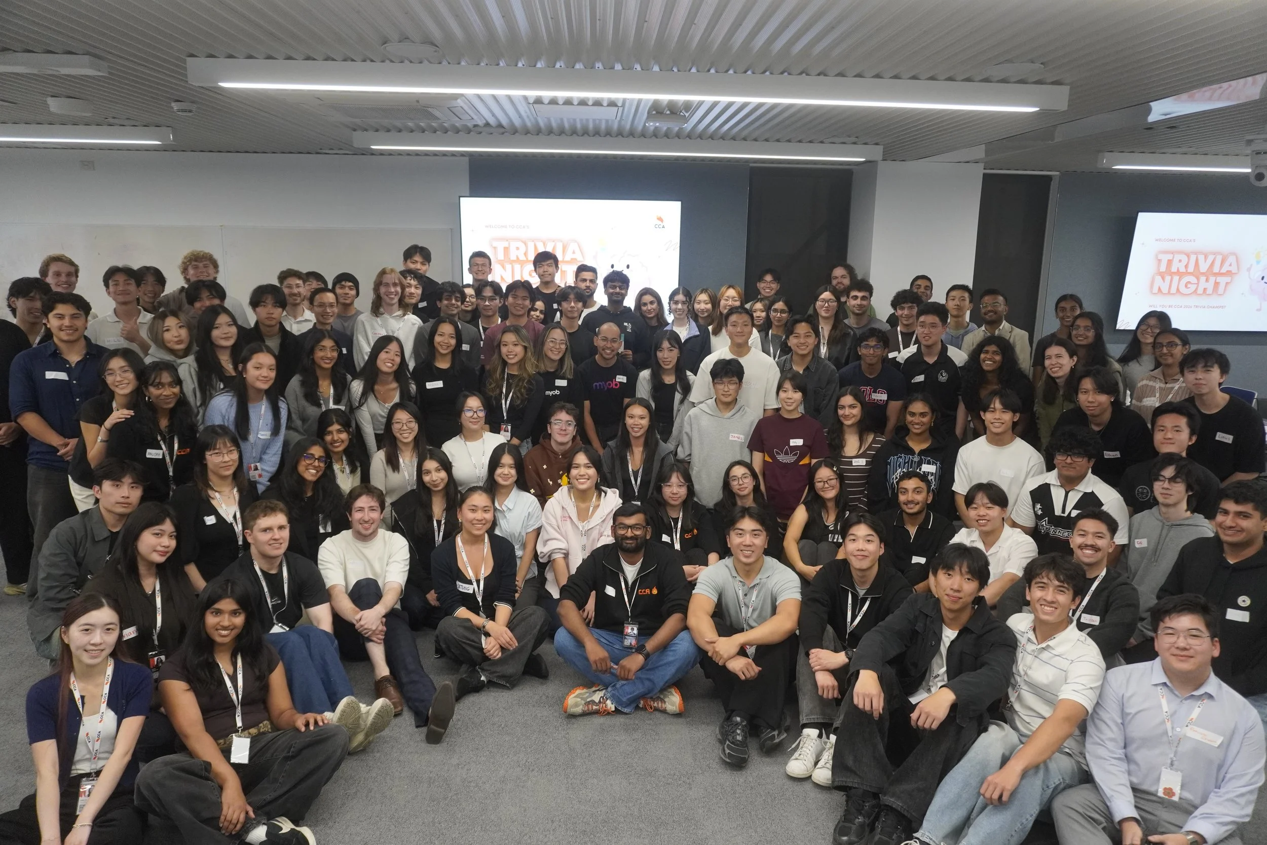 CCA 2026 Trivia Night: group photo