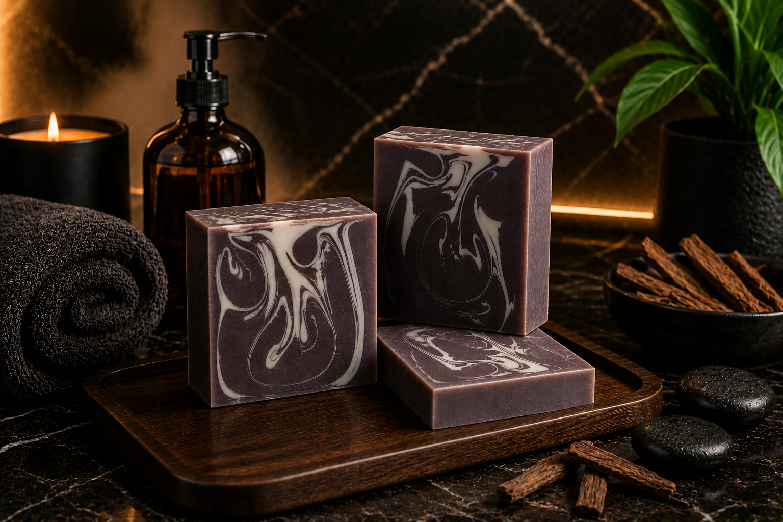 Mahogany Teakwood - Men's Luxe Bar