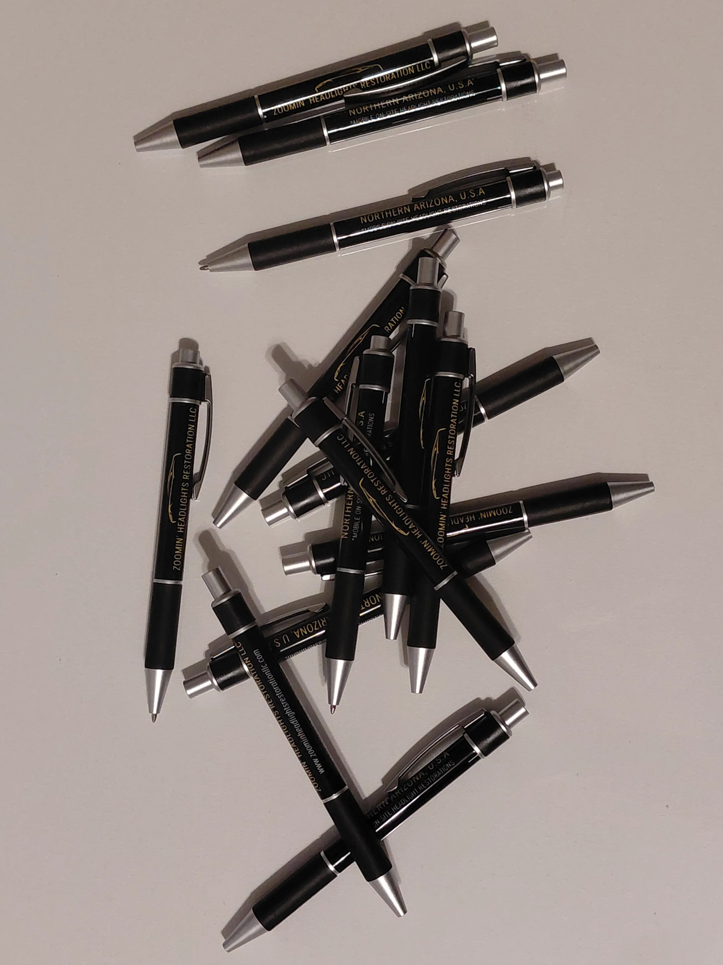 Brand Bald-Point Pen @Zoomin' Headlights Restoration LLC