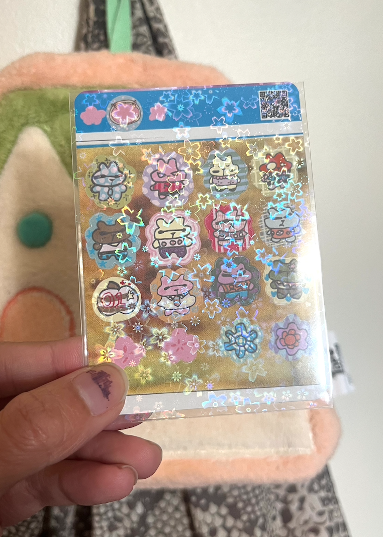 Lucky Bears, Lucky Bunny! Sticker Sheet