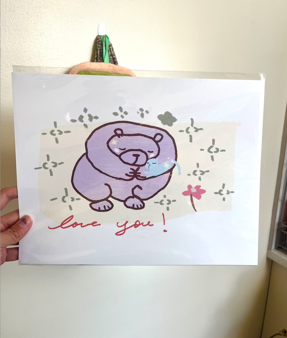 Hold Me Tender Print