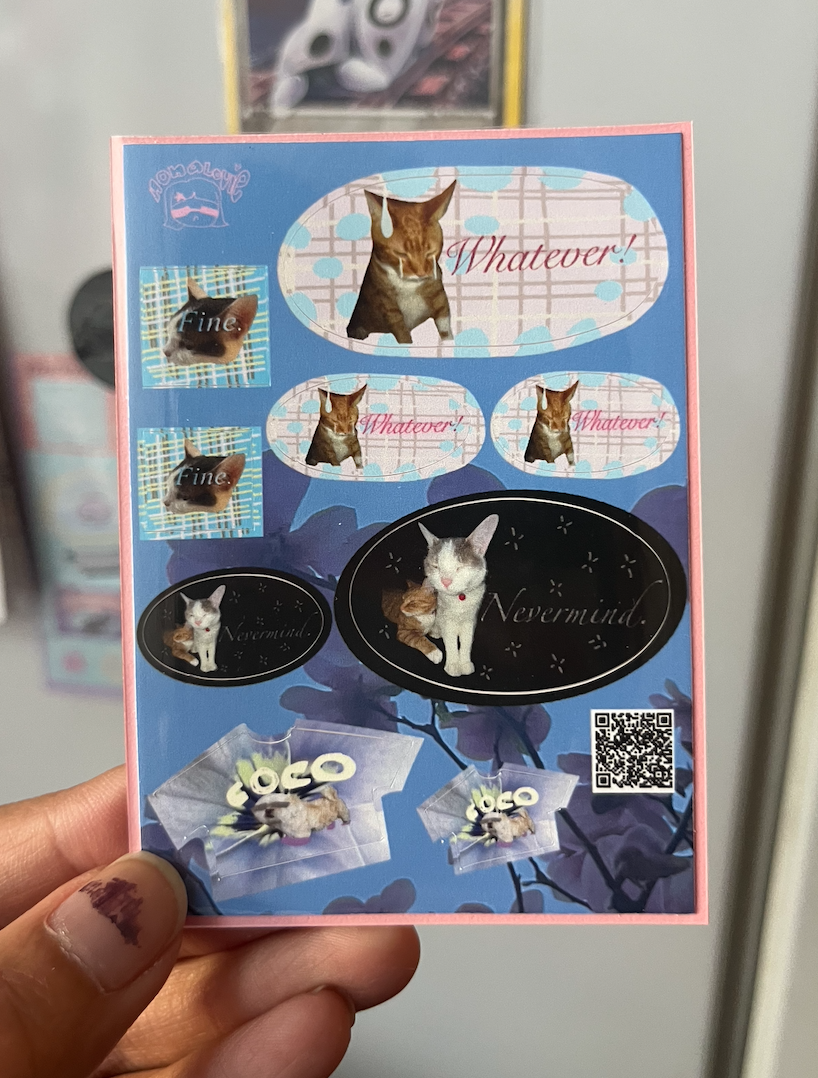 Pets Have an Attitude! Sticker Sheet