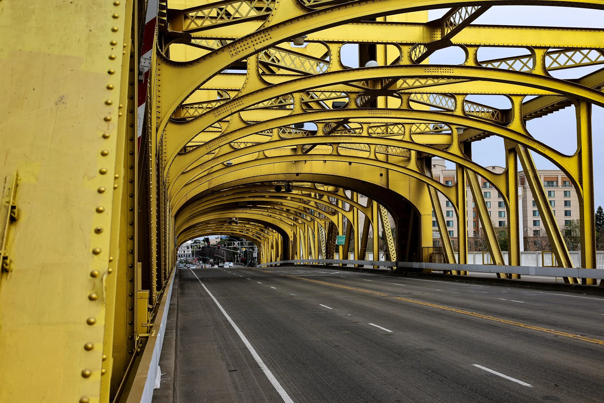 Tower Bridge in Sacramento, Ca