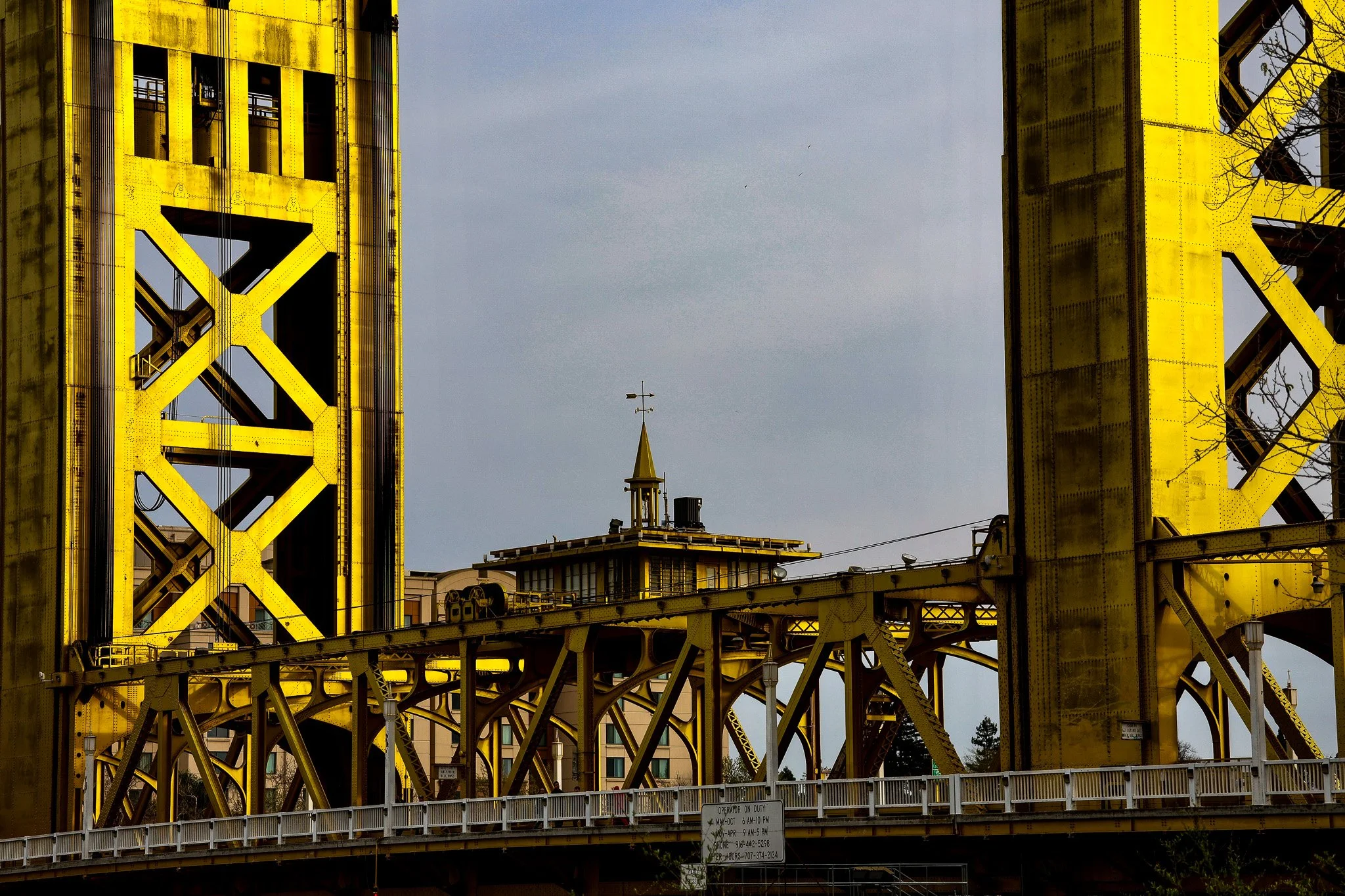 Tower Bridge in Sacramento, Ca