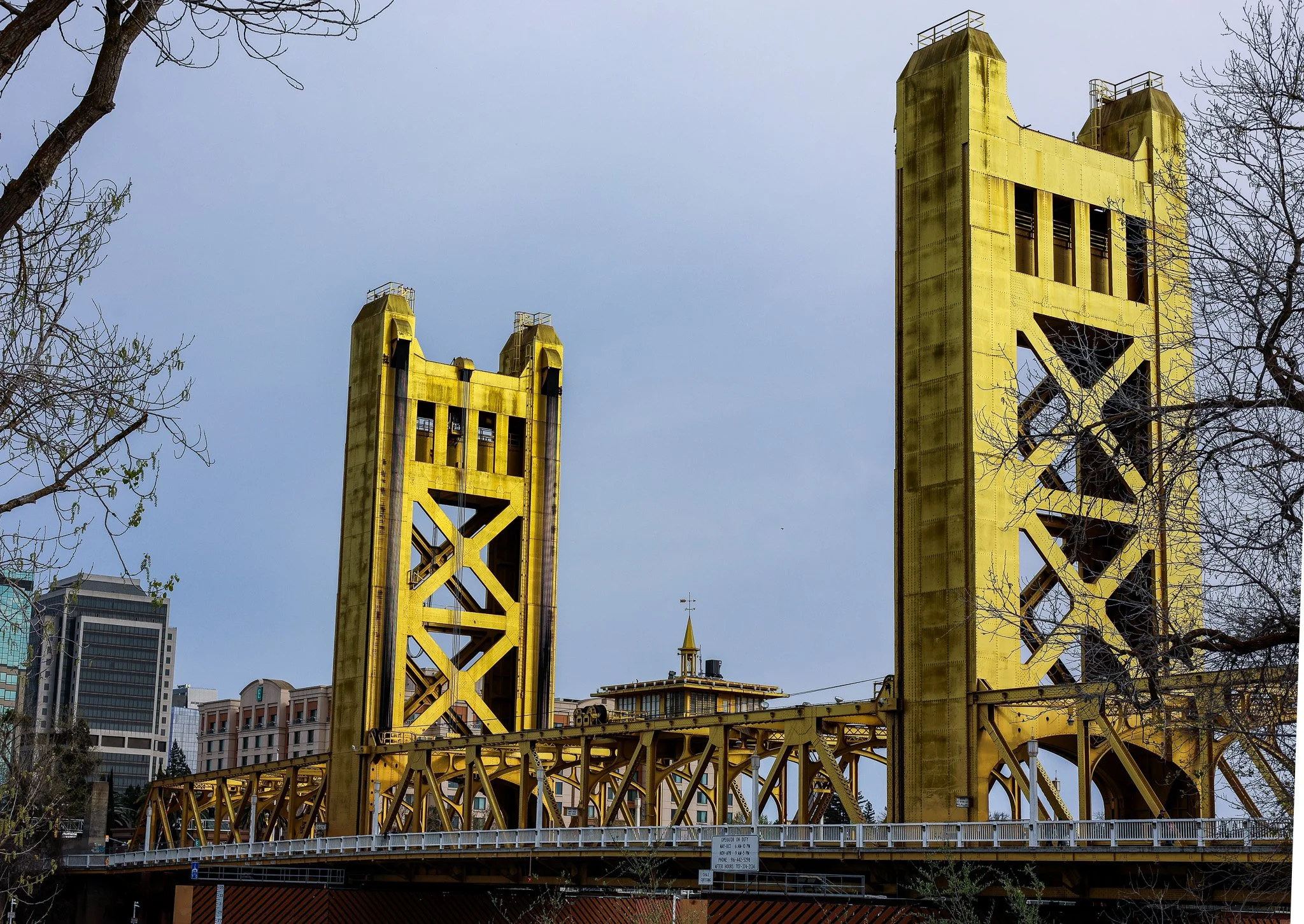 Tower Bridge in Sacramento, Ca