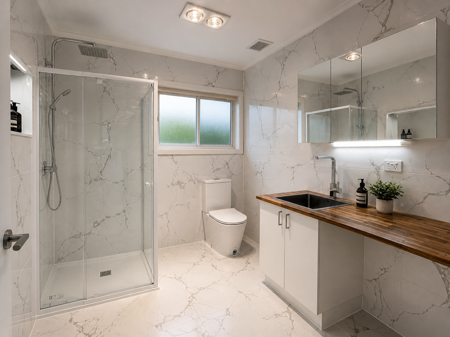 Reshaping space, bathroom upgrade, make the best of your space, upgrade your bathroom, bathroom/laurndry, space limit, renovation