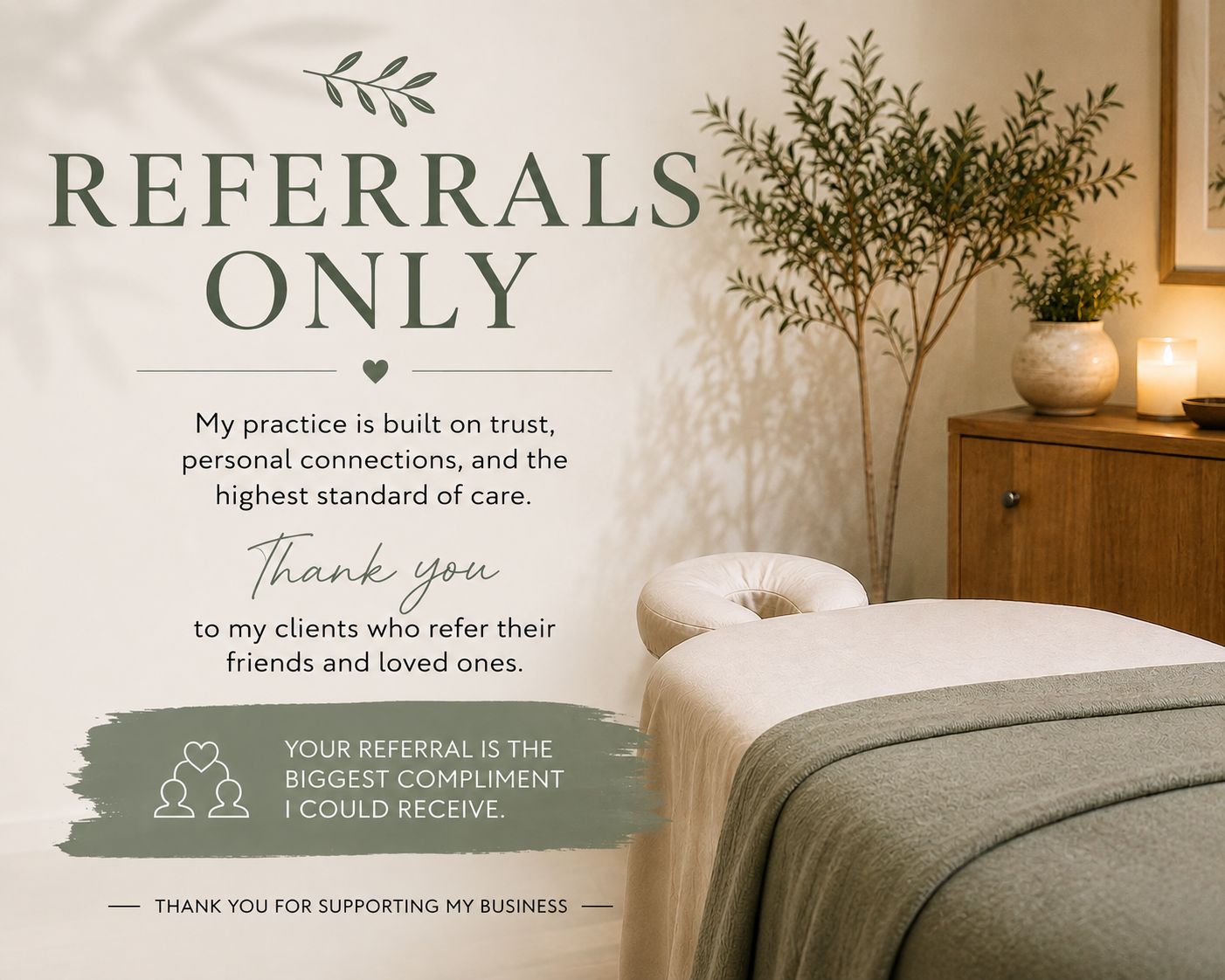 When Massage Is Referral-Only: What New Clients Can Book Instead