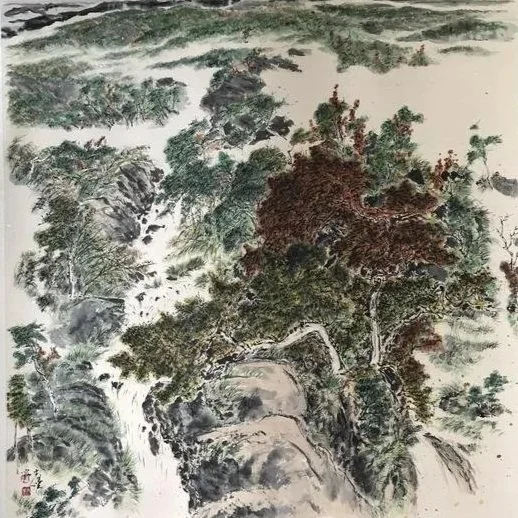 《红房子》High Mountains and Flowing Water