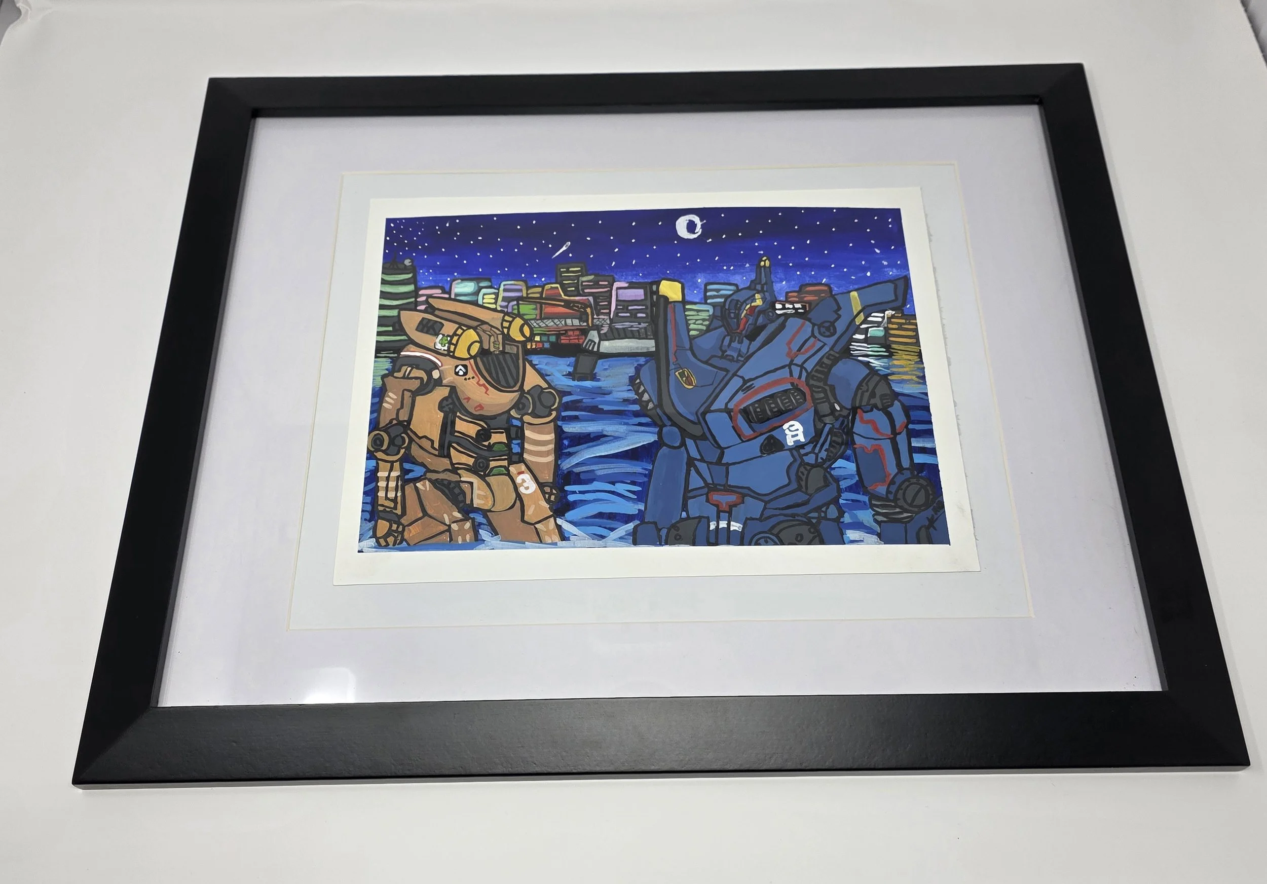 Jaeger Partnership 12" x 9" in a 20" x 16" Frame (Acrylic)