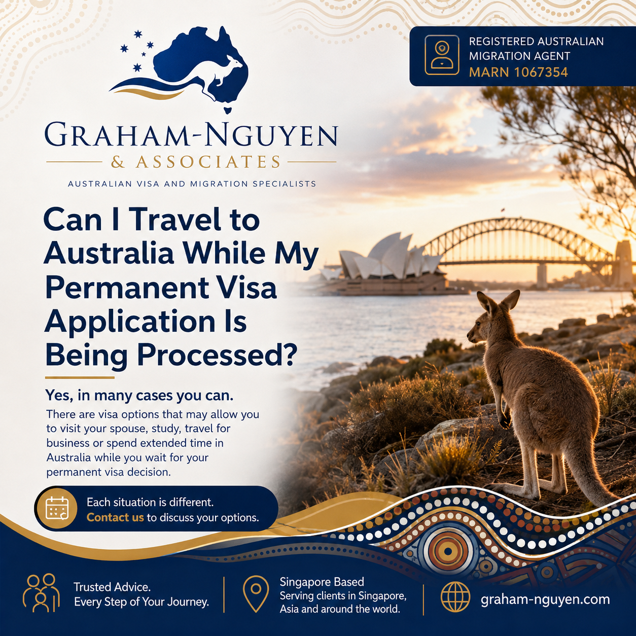 Can I Travel to Australia While My Permanent Visa Application Is Being Processed?