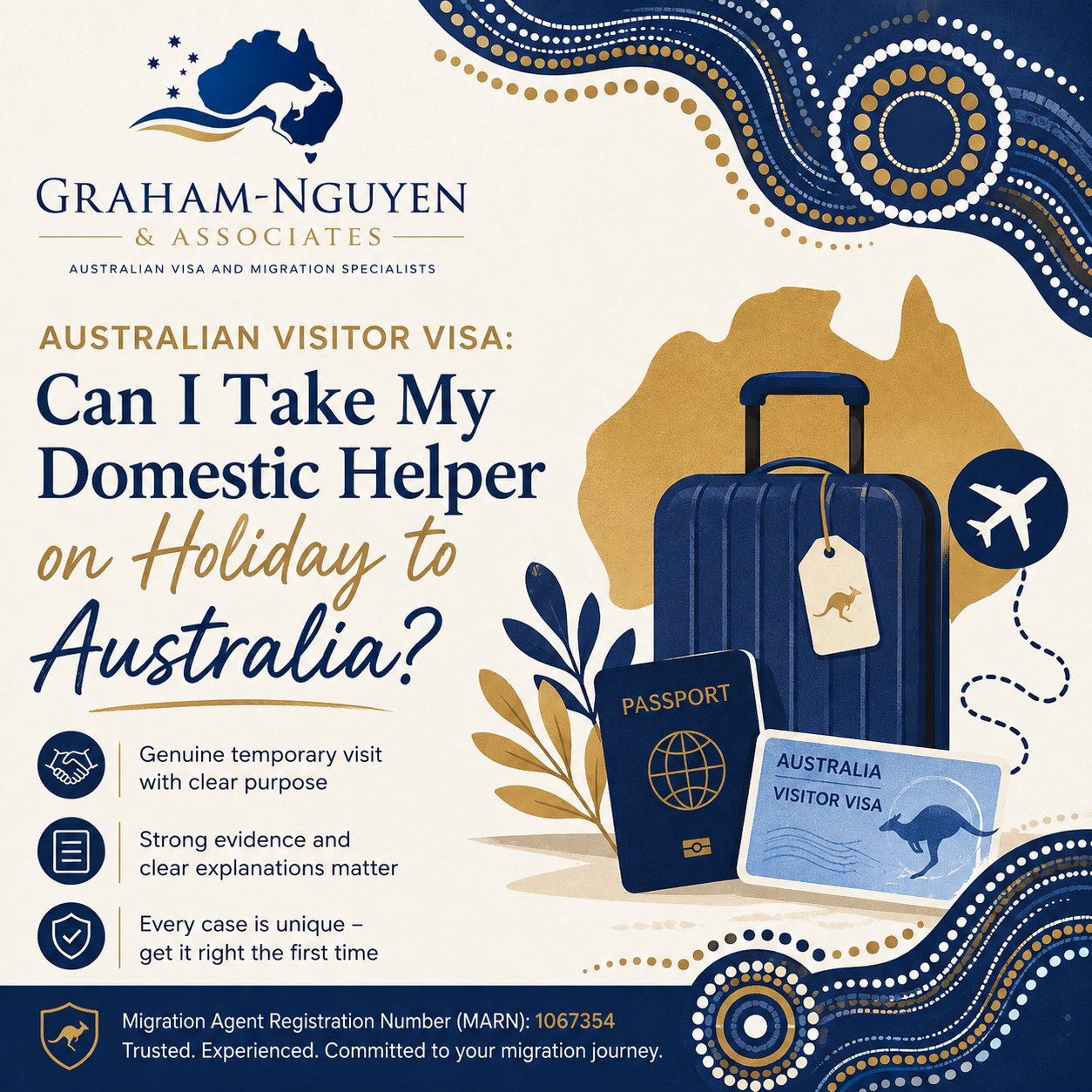 Australian Visitor Visa: Can I Take My Domestic Helper on Holiday to Australia?