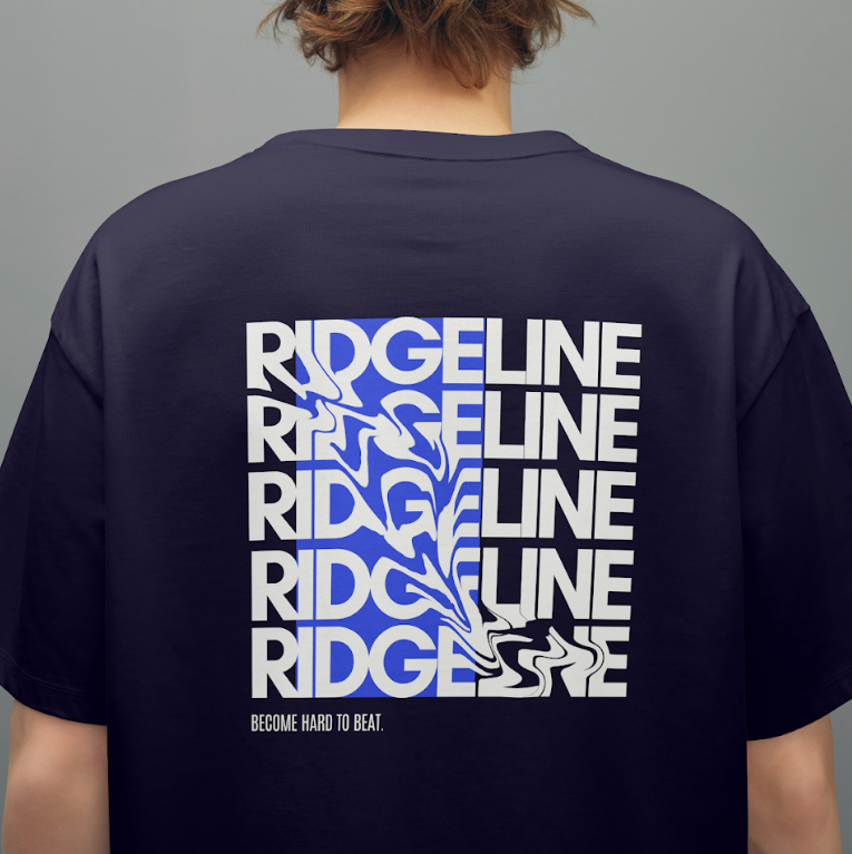 Ridgeline Graphic Tee - Unisex - Midnight Blue
