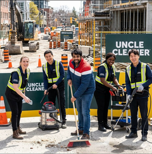 Post-construction and renovation cleaning service by Uncle Cleaner
