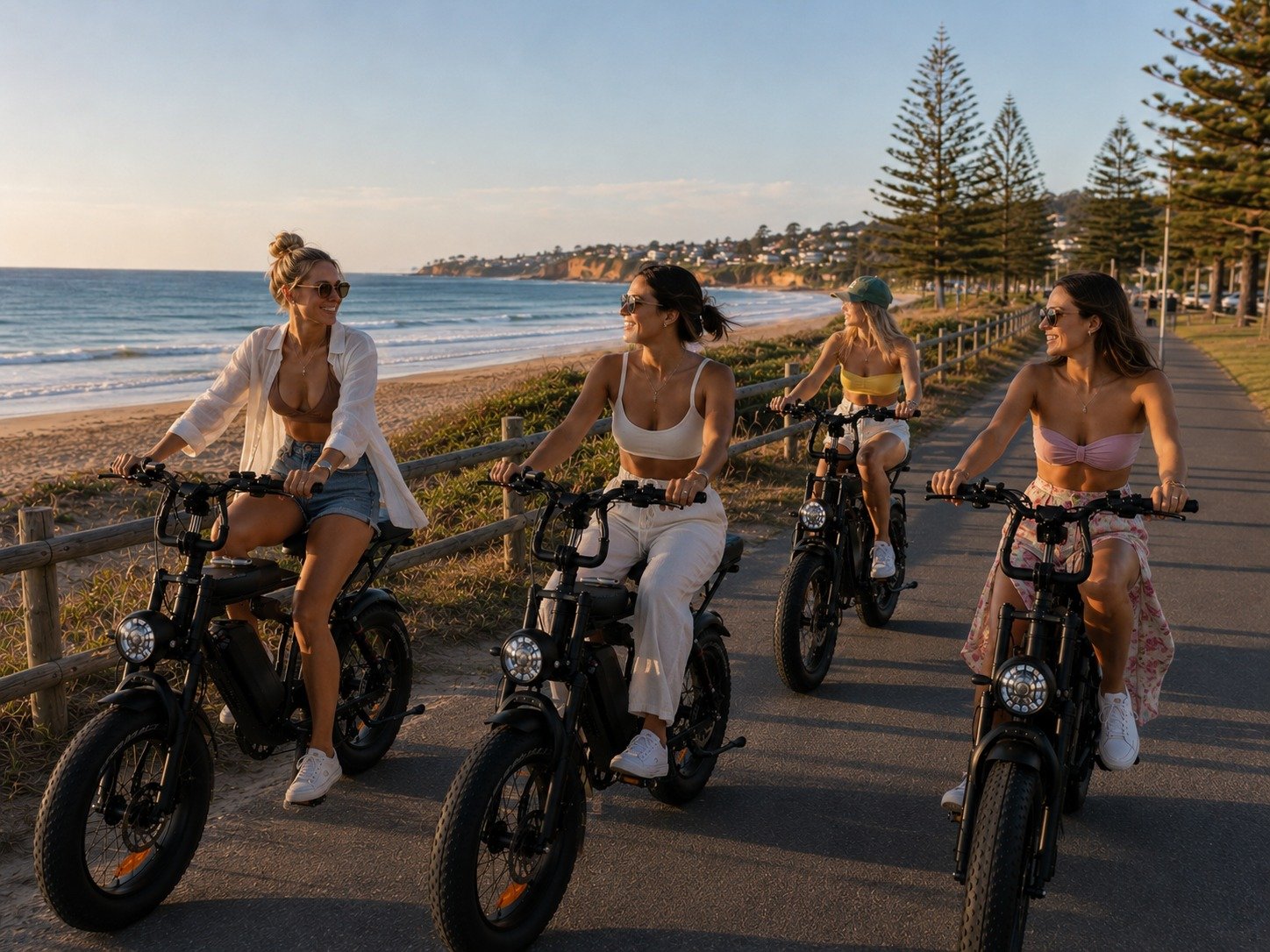 Nothing beats a ride by the coast with good friends, fresh air, and the V20 Pro ⚡🌊

This is exactly what riding should feel like &mdash; relaxed, fun, and effortless. Whether you&rsquo;re cruising the beachfront, heading out for coffee, or just enjo