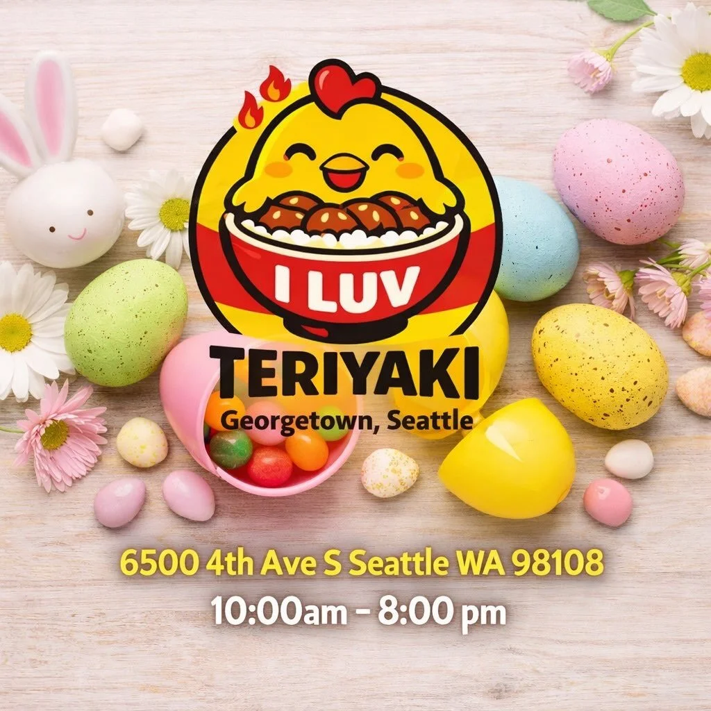 🐰🌸 Happy Easter from I LUV TERIYAKI! 🌸🐰

🎉 Easter Special Today Only! 🎉
Kids get a FREE Easter egg filled with candy! 🥚🍬

Bring the family, enjoy your favorite teriyaki, and let the little ones have some fun too 💛

🔥 Fresh, hot, and made wi