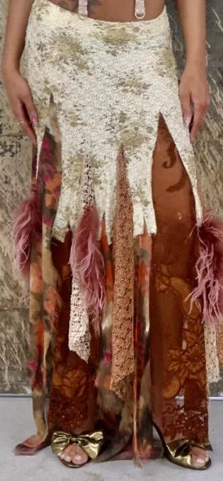 Classy Heaux Featherd Skirt