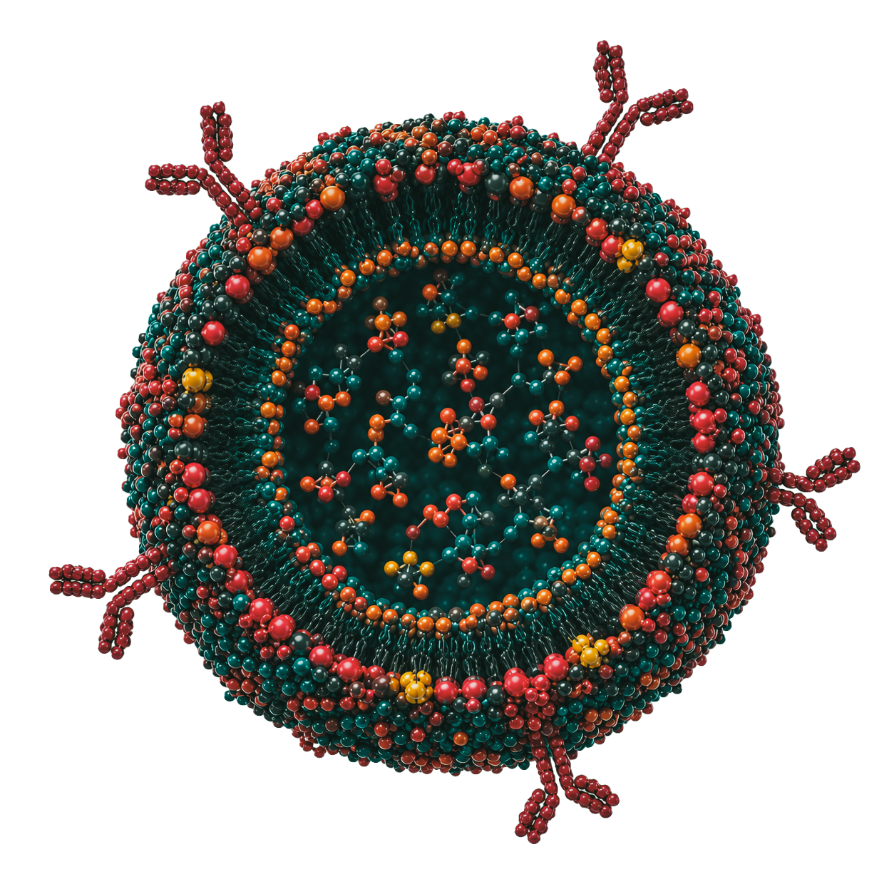 Generated Image of Lipid Nanoparticle